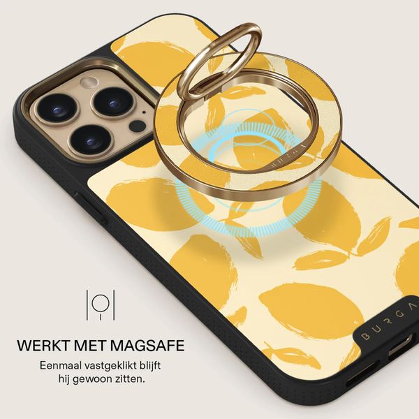 Burga Ringholder MagSafe Gold - Telefoonring - Lemon Tart