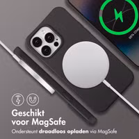 imoshion Color Backcover met afneembaar koord MagSafe Apple iPhone 14 Pro Max - Black Coffee