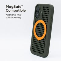 Callbuddy Hoesje met Strap Apple iPhone 17 - Camo Orange