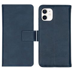 imoshion Luxe Bookcase Apple iPhone 12 Mini - Donkerblauw