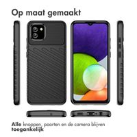 imoshion Thunder Backcover Samsung Galaxy A03 - Zwart