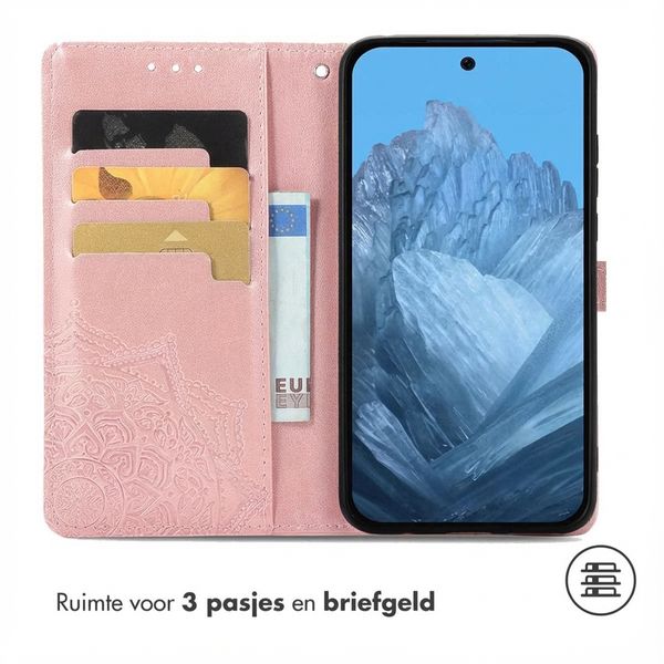 imoshion Mandala Bookcase Google Pixel 9 Pro XL - Rosé Goud