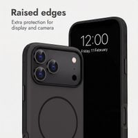 imoshion Color Backcover with Thin MagSafe Ring Apple iPhone 18 Pro / 17 Pro - Black