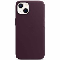 Apple Leather Backcover MagSafe Apple iPhone 13 - Dark Cherry