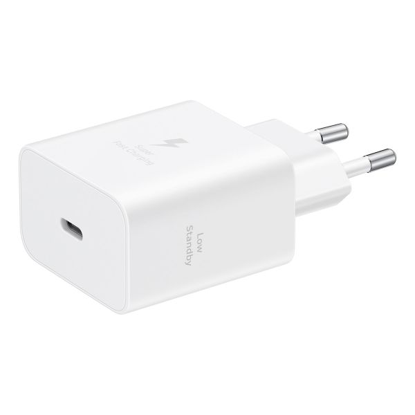 Samsung Originele Super Fast Charging Adapter USB-C oplader - 45 watt - Wit