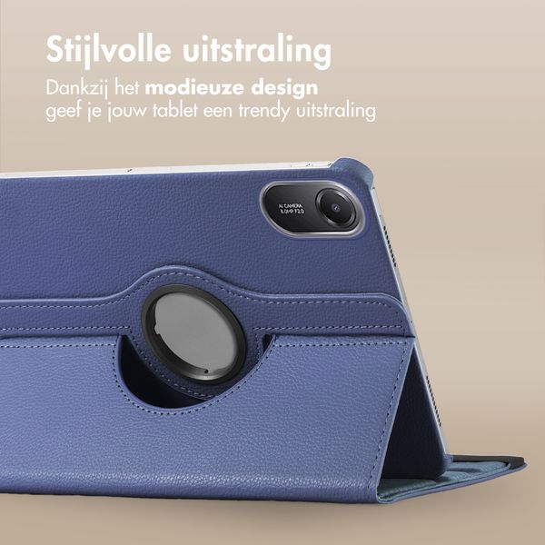 imoshion 360° draaibare Bookcase Xiaomi Redmi Pad 2 - Donkerblauw