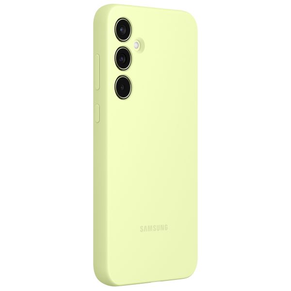 Samsung Originele Silicone Backcover Samsung Galaxy A55 - Lime