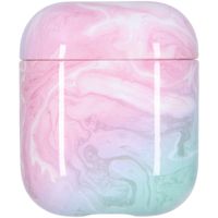 imoshion Design Hardcover Case voor AirPods 1 / 2 - Roze Marmer