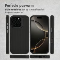 Accezz Tough Backcover met MagSafe Apple iPhone 16 Pro - Zwart