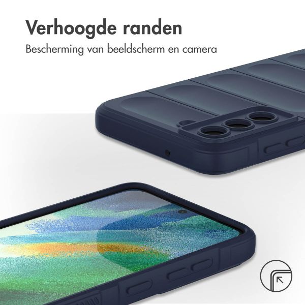 imoshion EasyGrip Backcover Samsung Galaxy S21 FE - Donkerblauw