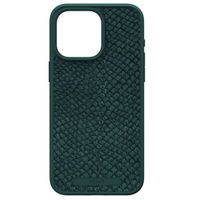 Njorð Collections Salmon Leather MagSafe Case iPhone 15 Pro Max - Green