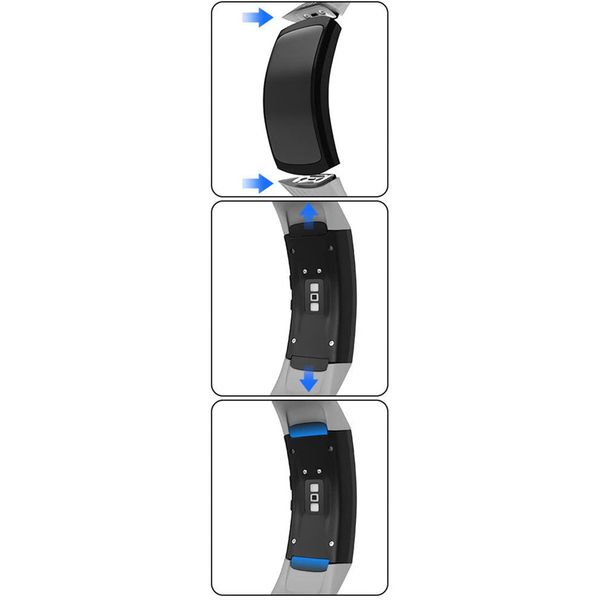 imoshion Milanees Watch bandje Samsung Galaxy Fit - Zwart