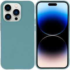 imoshion Color Backcover iPhone 14 Pro - Donkergroen