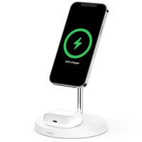 Belkin 2-in-1 Wireless Charger MagSafe iPhone + AirPods - Wit