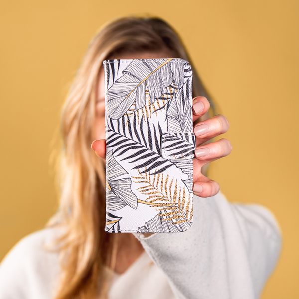 imoshion Design Softcase Bookcase Galaxy S10 - Glamour Botanic
