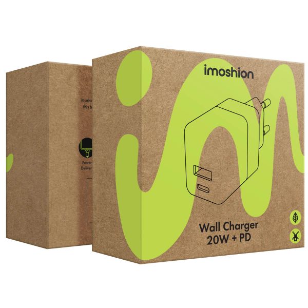 imoshion Wall Charger 20 Watt | USB-C - Zwart
