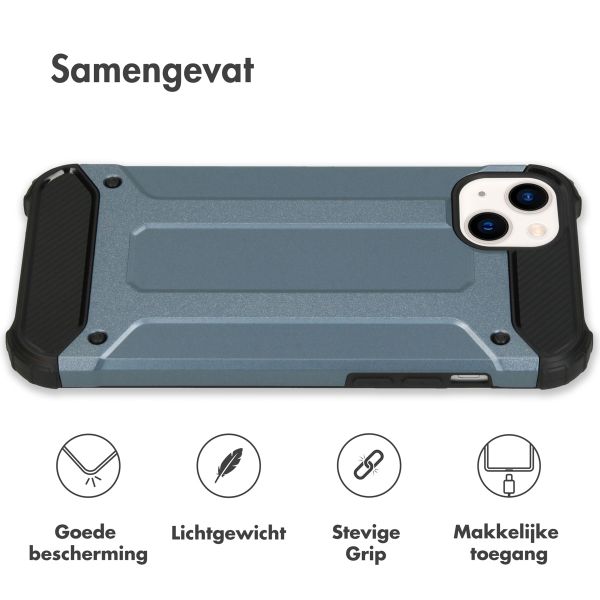 imoshion Rugged Xtreme Backcover iPhone 14 Plus - Donkerblauw