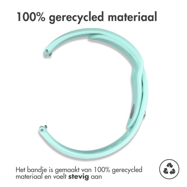 imoshion Siliconen Sport bandje  - Universeel 22 mm aansluiting - Mintgroen