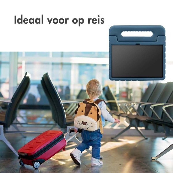 imoshion Kidsproof Backcover met handvat voor de Samsung Galaxy Tab A9 Plus - Donkerblauw