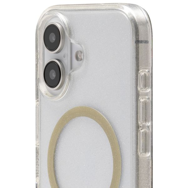 ZAGG Milan Snap Case met MagSafe iPhone 16 - Gold Glitter