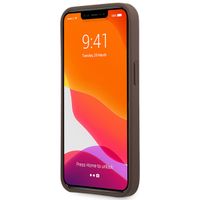 Guess 4G Metal Logo Backcover Apple iPhone 13 Pro Max - Bruin