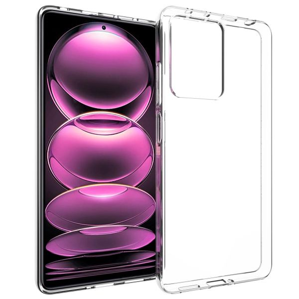 Accezz Clear Backcover Xiaomi Redmi Note 12 Pro - Transparant