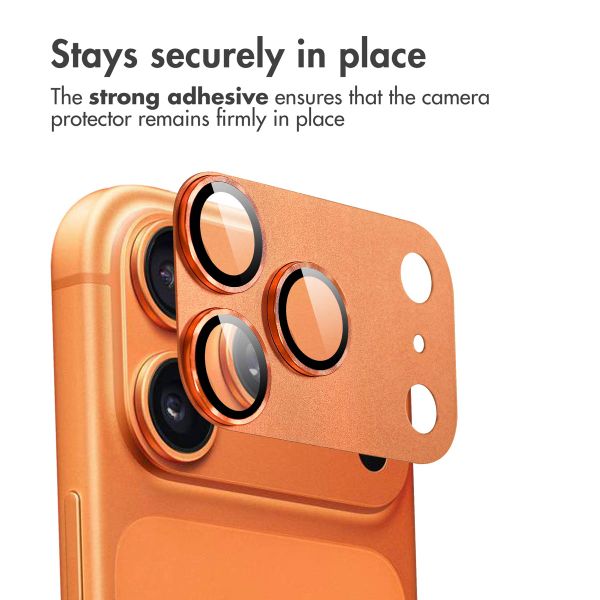 imoshion Camera Protector Glass 2-pack Apple iPhone 17 Pro Max - Cosmic Orange