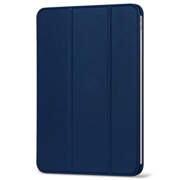 Decoded Textured Sillicon Slim Cover Apple iPad 11 (2025) 11 inch A16 / iPad 10 (2022) 10.9 inch - Navy Peony