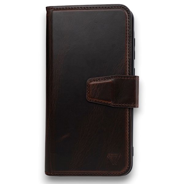 Wachikopa Multi Wallet Bookcase Samsung Galaxy S24 Plus - Dark Brown