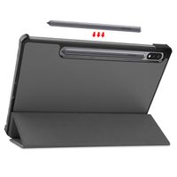 imoshion Trifold Bookcase Samsung Galaxy Tab S8 / S7 - Grijs