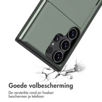 imoshion Backcover met pasjeshouder Samsung Galaxy S24 Ultra - Donkergroen