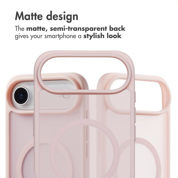 imoshion Colour Guard Back Cover with MagSafe Apple iPhone Air - Light Pink