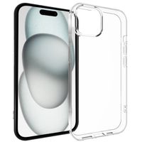 Accezz Clear Backcover iPhone 15 - Transparant