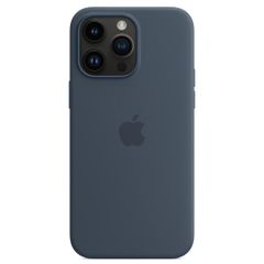 Apple Silicone Back Cover with MagSafe Apple iPhone 14 Pro Max - Storm Blue
