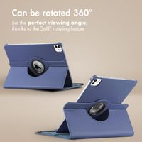 imoshion 360° Rotating Case Apple iPad 11 (2025) 11 inch A16 / iPad 10 (2022) 10.9 inch - Dark Blue