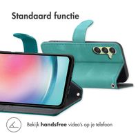 imoshion Bookcase met koord Samsung Galaxy A25 (5G) - Turquoise