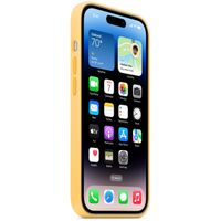 Apple Silicone Back Cover with MagSafe Apple iPhone 14 Pro - Sunglow