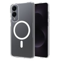 Accezz Xtreme Impact Backcover met MagSafe Samsung Galaxy S25 Edge - Transparant