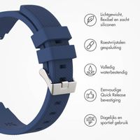 imoshion Flexibel Siliconen bandje - Universeel 22 mm aansluiting - Donkerblauw