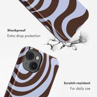 Selencia Vivid Back Cover with MagSafe Apple iPhone 14 - Dream Swirl Chocolate
