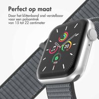 imoshion Nylon bandje Apple Watch Series 1 t/m 11 / SE / Ultra (44/45/46/49 mm) - Ash Green