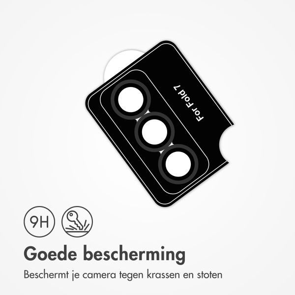 imoshion Camera Protector Glas 2 Pack Samsung Galaxy Z Fold 7 - Zwart
