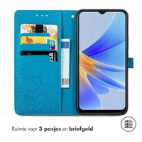 imoshion Mandala Bookcase Oppo A17 - Turquoise