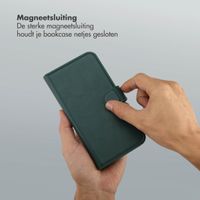 Selencia Olyn Uitneembare Bookcase met MagSafe Samsung Galaxy A56 - Groen