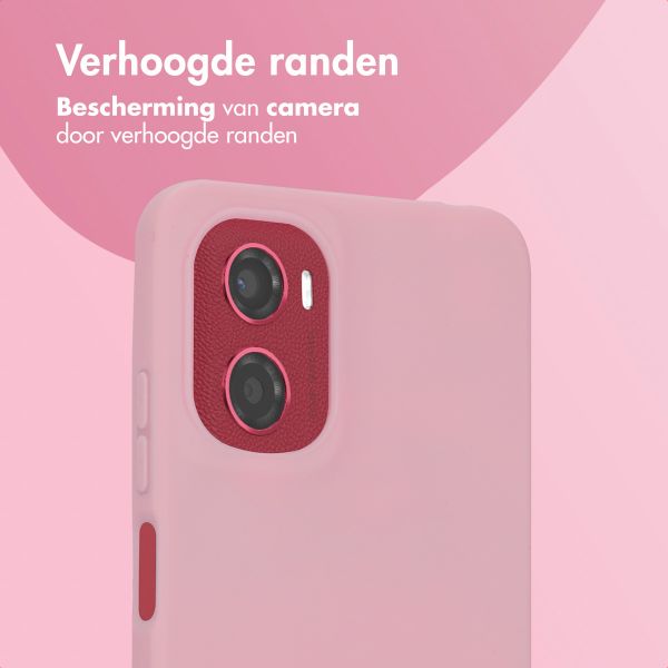 imoshion Color Backcover Motorola Moto G05 / E15 - Bubblegum Pink