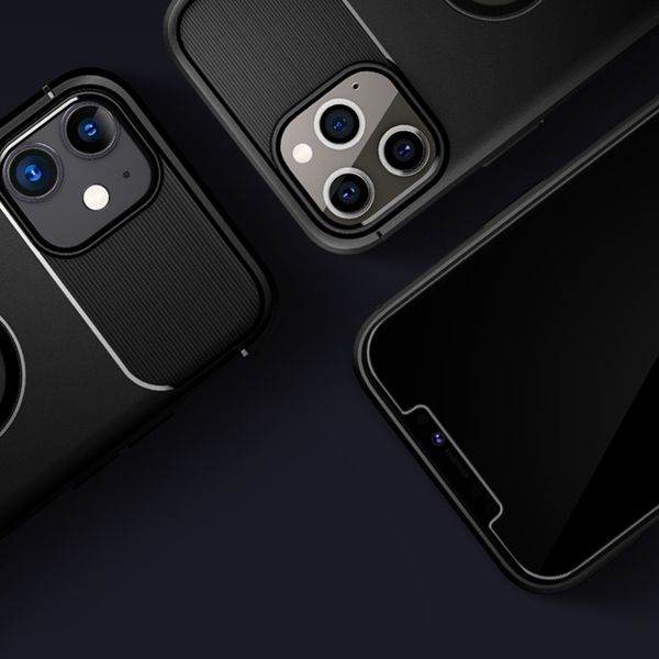 Spigen GLAStR EZ Fit Screenprotector + Applicator Apple iPhone 12 (Pro)