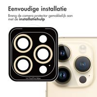 imoshion 2 Pack Camera lens protector Apple iPhone 14 Pro / 14 Pro Max - Goud