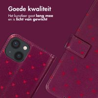 imoshion Design Bookcase Apple iPhone 13 - Crush Check Coral Dust