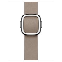 Apple Modern Buckle FineWoven Apple Watch Series 1 t/m 9 / SE (38/40/41 mm) | Series 10 (42 mm) - Maat S - Tan