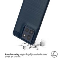 imoshion Brushed Backcover Motorola Moto G86 Power - Donkerblauw